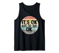 It's ok Not to be ok Vintage Mental Health Awareness Débardeur