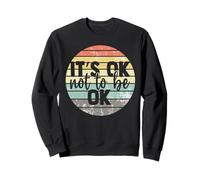 It's ok Not to be ok Vintage Mental Health Awareness Sweatshirt
