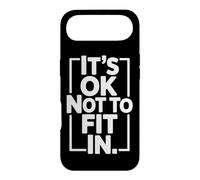 It's Ok Not to Fit in Individualité Motivation Inadaptée Coque pour iPhone Air