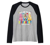 It's Ok to Be Different Gnomes Hold Puzzles Autism Sensibilisation Manche Raglan
