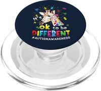 It's Ok to Be Different Puzzle Girafe Autisme Sensibilisation PopSockets PopGrip pour MagSafe
