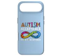 It's Ok to Be Different Symbole de l'infini Acceptation de l'Autisme Coque pour iPhone Air