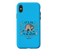 It's Ok to Be Weird Jimothy Raton Laveur Champignon Coque pour iPhone X/XS