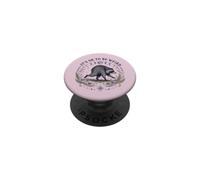 It's Ok to Be Weird Round Viral Raton Laveur Cottagecore PopSockets PopGrip Adhésif