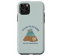It's OK to Go Slow - ME/CFS Awareness - Paresseux, Tortue, Escargot Coque pour iPhone 11 Pro