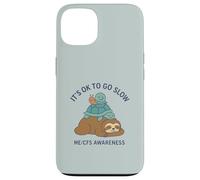 It's OK to Go Slow - ME/CFS Awareness - Paresseux, Tortue, Escargot Coque pour iPhone 13