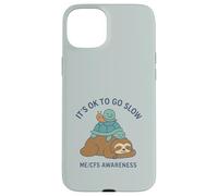 It's OK to Go Slow - ME/CFS Awareness - Paresseux, Tortue, Escargot Coque pour iPhone 15 Plus