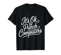 It's Ok to Punch Computers Rage du Programmeur - T-Shirt