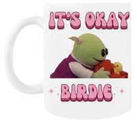Its Okay Birdie Nanalan Wonderful Tasse À Café Blanche Tasse À Thé En Céramique