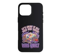 It's Okay If All You Did Today Was Quilting Graphic Coque pour iPhone 16 Pro Max