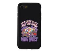 It's Okay If All You Did Today Was Quilting Graphic Coque pour iPhone SE (2020) / 7/8