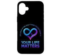 It's Okay If The Only Thing You DO Today is Breathe Coque pour iPhone 16 Plus