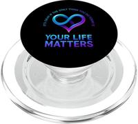 It's Okay If The Only Thing You DO Today is Breathe PopSockets PopGrip pour MagSafe