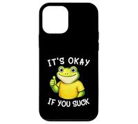 It's Okay If You Suck Funny Silly Frog Meme Sarcastic Humor Coque pour iPhone 12 Mini