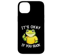 It's Okay If You Suck Funny Silly Frog Meme Sarcastic Humor Coque pour iPhone 14 Plus