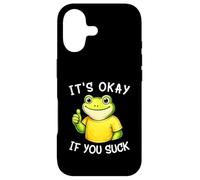It's Okay If You Suck Funny Silly Frog Meme Sarcastic Humor Coque pour iPhone 17