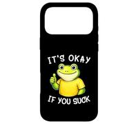 It's Okay If You Suck Funny Silly Frog Meme Sarcastic Humor Coque pour iPhone 17 Pro Max