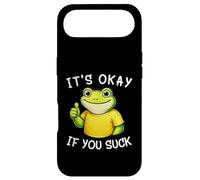 It's Okay If You Suck Funny Silly Frog Meme Sarcastic Humor Coque pour iPhone Air