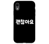 It's Okay Mignon drôle Mot coréen Hangul Coque pour iPhone XR