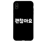 It's Okay Mignon drôle Mot coréen Hangul Coque pour iPhone XS Max