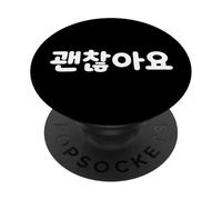 It's Okay Mignon drôle Mot coréen Hangul PopSockets PopGrip Adhésif
