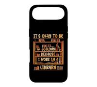 It's Okay to Be Jaloux Because I Work in Library Bibliothécaire Coque pour iPhone Air