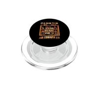 It's Okay to Be Jaloux Because I Work in Library Bibliothécaire PopSockets PopGrip pour MagSafe