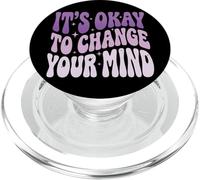 It's Okay to Change Your Mind Indécision Thérapie PopSockets PopGrip pour MagSafe