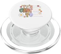 It's Okay to Start Over Make Mistakes Boho Floral Femme Homme PopSockets PopGrip pour MagSafe