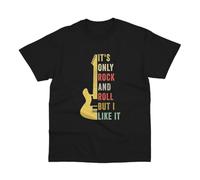 It's on Rock 'n' Roll But I Like It T-Shirt SizeBlackXL