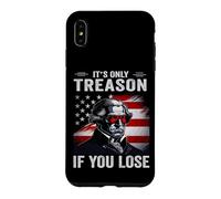 Its Only Treason If You Lose 4th of July George Washington Coque pour iPhone XS Max