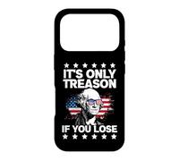 It's Only Treason If You Lose George Washington 4th of July Coque pour iPhone 17 Pro