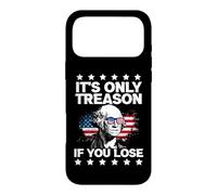 It's Only Treason If You Lose George Washington 4th of July Coque pour iPhone 17 Pro Max