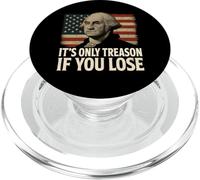 It's Only Treason If You Lose George Washington Inspired R PopSockets PopGrip pour MagSafe
