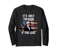 It's Only Treason If You Lose: George Washington USA Graphic Manche Longue