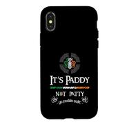 It's Paddy Not Patty Ye Feckin Eejit - St. Patricks Day 2021 Coque pour iPhone X/XS