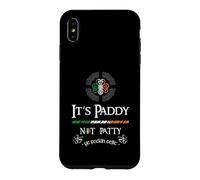 It's Paddy Not Patty Ye Feckin Eejit - St. Patricks Day 2021 Coque pour iPhone XS Max