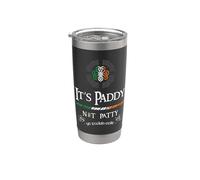It's Paddy Not Patty Ye Feckin Eejit - St. Patricks Day 2021 Gobelet isotherme en acier inoxydable double paroi