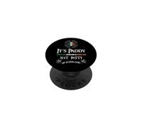 It's Paddy Not Patty Ye Feckin Eejit - St. Patricks Day 2021 PopSockets PopGrip Adhésif