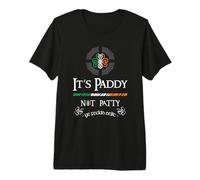 It's Paddy Not Patty Ye Feckin Eejit - St. Patricks Day 2021 T-Shirt Haut de Gamme