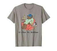 It's Past My Bedtime Bear Making a Nap Next to Books T-Shirt