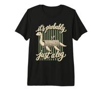 It's Probably Just A Log Nessie Loch Ness Monster T-Shirt Haut de Gamme