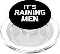 It's Raining Men - Saying Sarcastique Mignon Cool Fantaisie drôle PopSockets PopGrip pour MagSafe