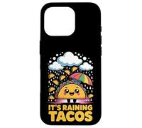 It's Raining Tacos Cute Food Kawaii Design coloré Coque pour iPhone 16 Pro