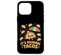 It's Raining Tacos Funny Kawaii Food Lover Art Coque pour iPhone 16 Pro Max
