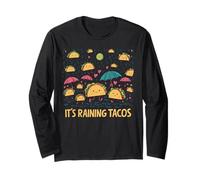 It's Raining Tacos Funny Taco Lovers Kids Girls Boys Manche Longue