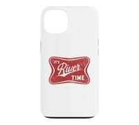 It's River Time - Bateau Captain Boating Lake Life Coque pour iPhone 13