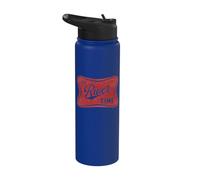 It's River Time - Bateau Captain Boating Lake Life Stainless Steel Insulated Water Bottle