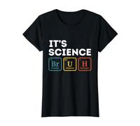 It's Science Bruh Funny Table of Elements Nerdy Bro Humour T-Shirt Graphique avec Valeur