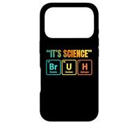 It's Science Bruh Periodic Table of Elements Funny Meme Coque pour iPhone 17 Pro